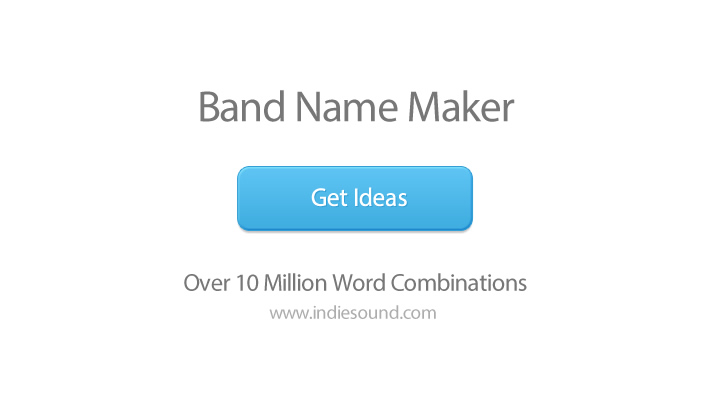 band name maker over 10 million ideas